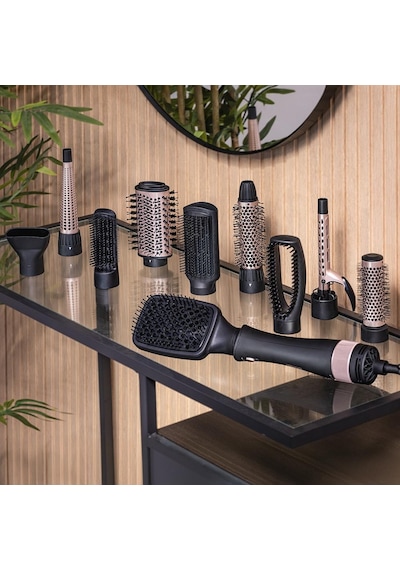 Ceramiccare 10in1 Styler Saç Şekillendirme Seti Siyah