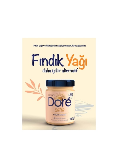 Gürsoy Dore Sütlü Fındık Ezmesi 350 Gr