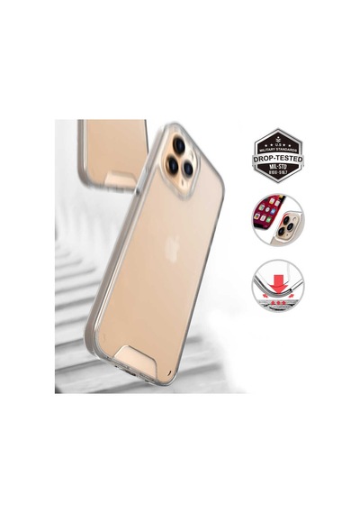 Apple Uyumlu iPhone 14 Pro Max Uyumlu Zore Gard Silikon-renksiz -