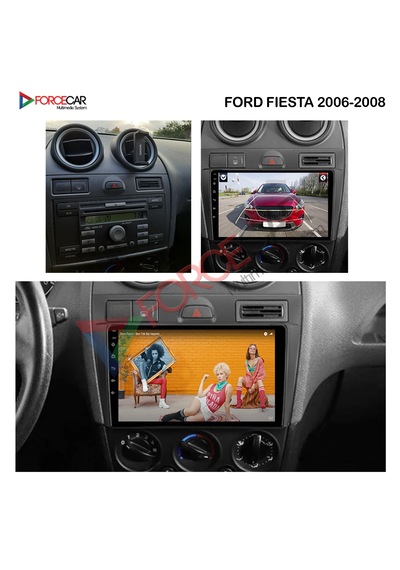 Ford Fiesta 2006 2008 Newfron 4 64 Gb Ram Kablosuz Carplay