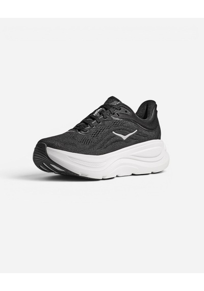 Hoka Bondi 9 Kadın Siyah Beyaz Outdoor Koşu Ayakkabısı 1162011-bwht