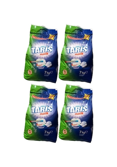 Tariş Matik Renkli ve Beyazlar için Toz Çamaşır Deterjanı 4 x 7 KG