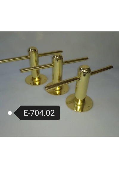 Kuaför Tezgah Ayaklığı Gold Nikelajlı