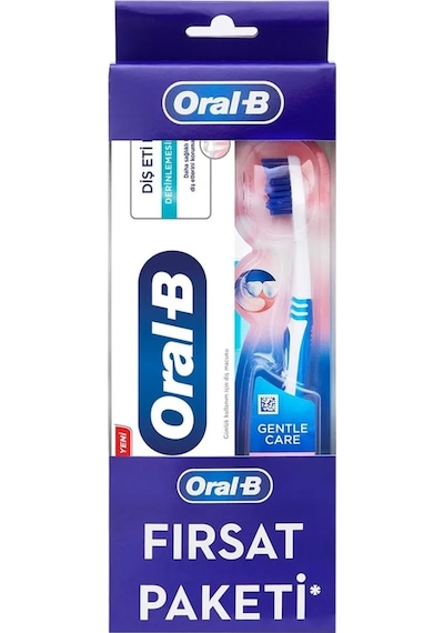 Oral-B Diş Eti Bakımı Derinlemesine Temizlik Diş Macunu 65 ML + Diş Fırçası