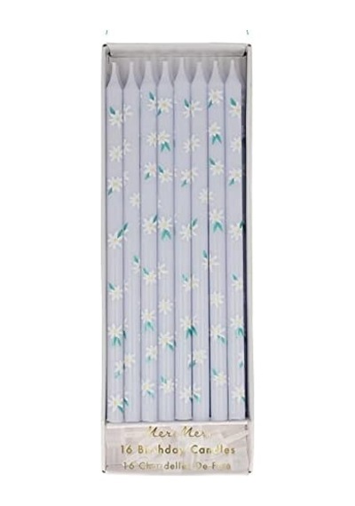 Papatya Desenli Mumlar 50 x 22