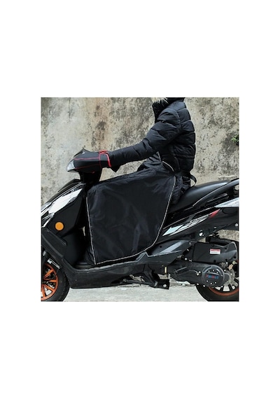 Xmlbayiciniz Bundera Scooter Diz Koruma Örtüsü Yağmur Soğuk Rüzgar Önleyici Rüzgarlık Motorsiklet Dizlik Genel
