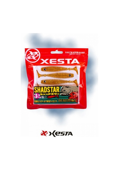 Xesta Shad Star Silikon 9.5cm Kgd 6p