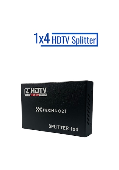 Technozi 4 Port Hdmi Çoklayıcı Splitter Switch Çoğaltıcı Çoklu Ekran