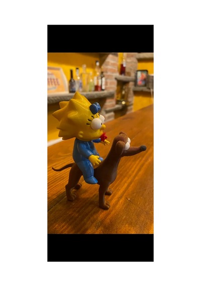 The Simpsons Maggie Simpson Figür 17 Cm
