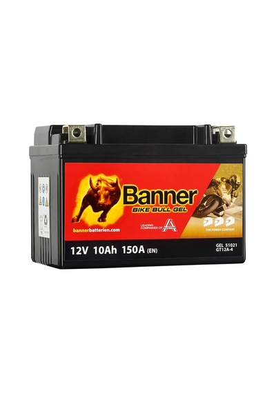 Banner Bike Bull Jel 51021 Gt12a-4 12 V 10 Ah 1