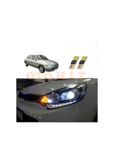 Ford Escort Uyumlu Park Ampulü Beyaz Led Aydınlatma Ampulü Canbus'li