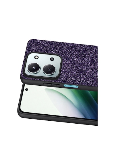 Onegif Xiaomi Redmi 15c 4g Bright Simli Kapak - Derin Mor 0.2M-Çok Renkli