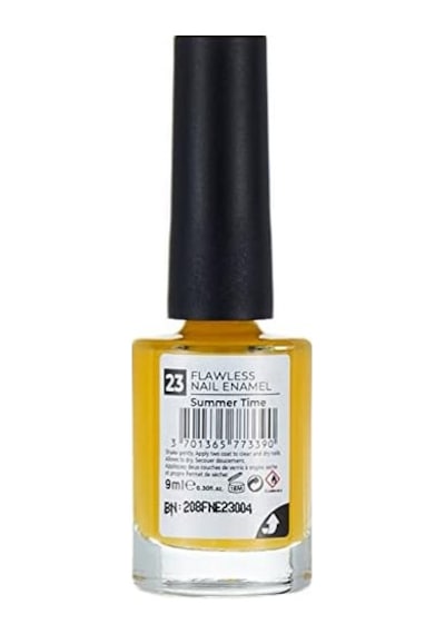 Nail Flawless Oje 23 Summer Time, Sarı 2 Paketi