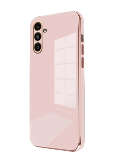 Samsung Uyumlu Galaxy A15 4g Kılıf Volet Silikon - Pembe 0.2M-Çok Renkli