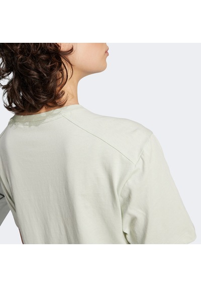 Adidas Terrex Classic Logo Kadın Yeşil T-shirt Jf9133 Yeşil