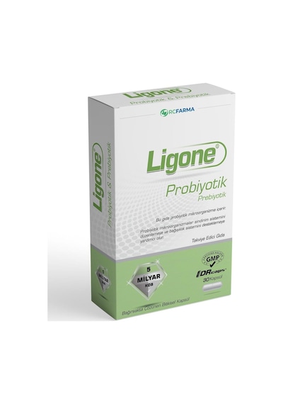 Ligone Probiyotik 30 Kapsül Aromasız Renkli