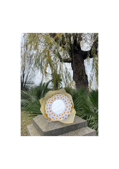 Peri Ledli Aynalı Papatya Buketi Beyaz - 832350108 Beyaz