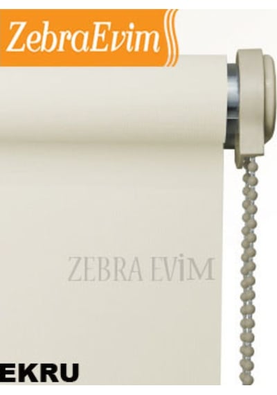 Zebraevim İthal Kalın Kumaşlı Ekru-Beyaz-Krem Stor Perde Zebraevim İthal Kalın Kumaşlı Ekru-Beyaz-Krem Stor Perde