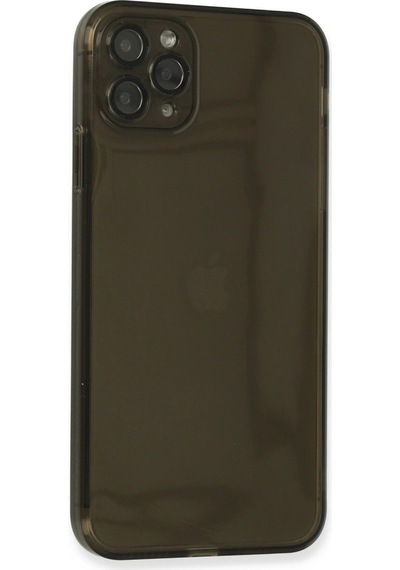 Apple  Uyumlu  iPhone 11 Pro Max Kılıf Fly Lens Silikon Siyah,