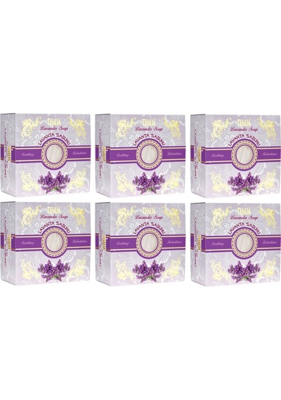 Thalia Doğal Lavanta Özlü Sabun - 150 gr x 6 Kutu