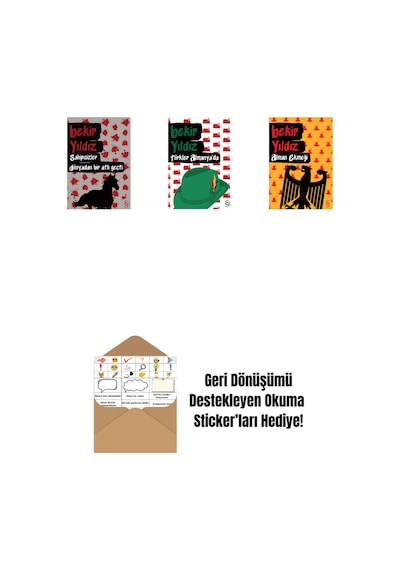 Sahipsizler - Dünyadan Bir Atlı Geçti + Türkler Almanya'da + Alman Ekmeği + Okuma Sticker'ları