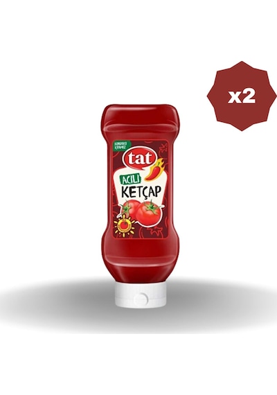 Ketçap Acı 630 Gr - 2 Adet