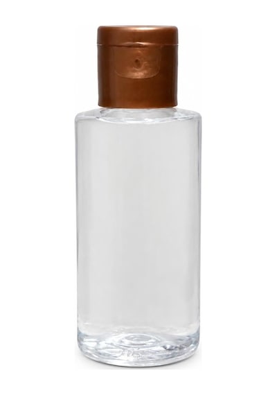 50 Adet 30 Ml Boş Plastik Şişe Om80 Bronz Kapak Çok Renkli