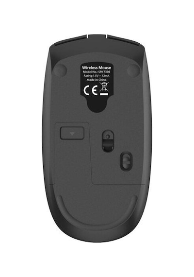 Philips Uyumlu  Spk7398b Kablosuz 1600dpı Sessiz Optik Mouse Siyah Diğer