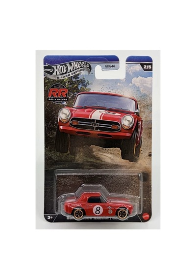 Silver Series Rally Racers Honda S800 Racing Course Diecast Araba Çok Renkli