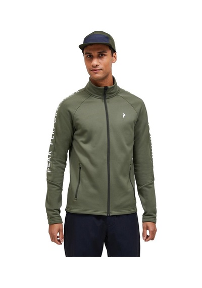 Peak Performance M Rider Zip Jacket Erkek Fleece G79556020-11798 Haki