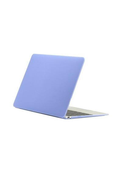 Arabulalaca Apple Uyumlu MacBook Air 13 A1932 Mat Doku Hardcase Kılıf Gök Mavi