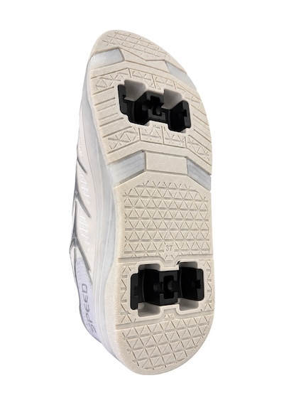 Papucumun Dünyası Işıklı Mekanizma Bağcıklı Unisex Patenli Sneaker Beyaz