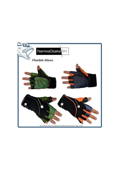 Naniwa Osaka Shi Flexible Glove Eldiven Çok Renkli