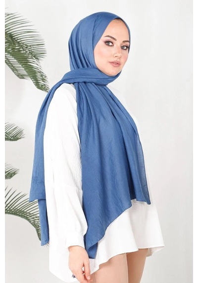 Harem Scarf İncila Şal - Koyu İndigo