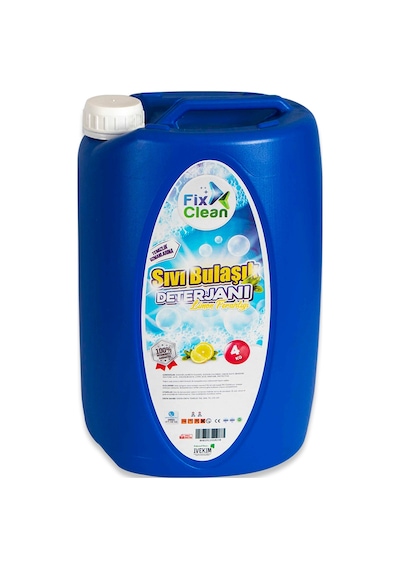 Fix Clean Sıvı Bulaşık Deterjanı Limon Ferahlığı 4 KG
