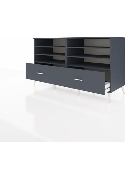 Kronos Konsol 6 Raflı 2 Çekmeceli 176x59x99 Antrasit-antrasit Antrasit-antrasit Kronos Konsol 6 Raflı 2 Çekmeceli 176x59x99 Antrasit-antrasit Antrasit-antrasit