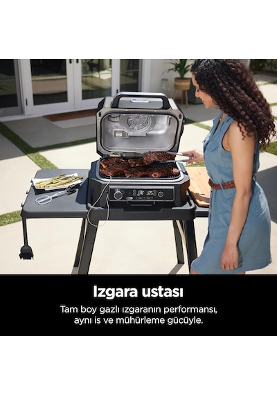 Woodfire Pro Xl Electric Bbq Grill & Smoker Og850eu Genel