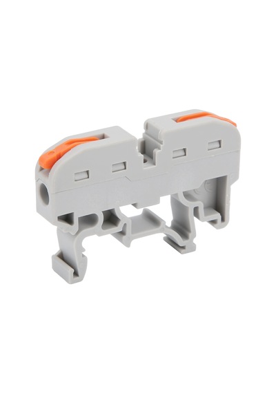 Vkemall Pct-211 Raylı Yaylı Kablolu Bağlantı Blokları 10 Adet - 0.08-4.0mm² Torksuz Hızlı Bağlantı, Ateş Direnci, Dağıtım Şase Ve Kontrol Kabineleri İçin