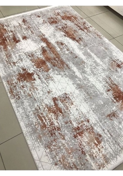 Padişah Halı Sümela 39143 020 Serisi Akrilik Salon Oturma Yatak Odası Halısı Gri Krem Kahve