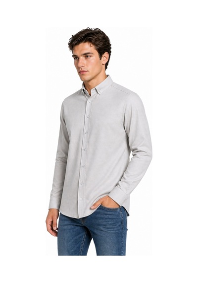 Rota Erkek Spor Silim Likralı Gömlek Bgl-st05413 Taş