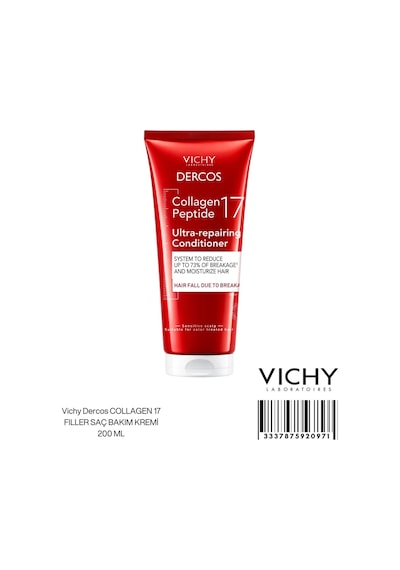 Vıchy Vichy Dercos Collagen 17 Fıller Saç Bakım Kremi 200 Ml