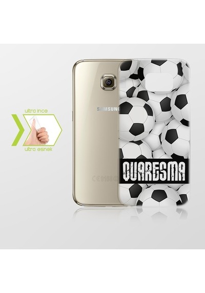 Kişiye Özel Samsung Galaxy S6 Edge Ince Şeffaf Silikon Telefon Ka (500613200)