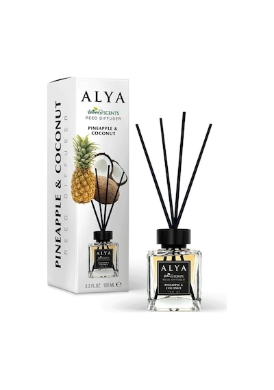Nature's Scents Pineapple & Coconut Bambu Çubuklu Oda Kokusu- Ananas & Hindistan Cevizi Standart