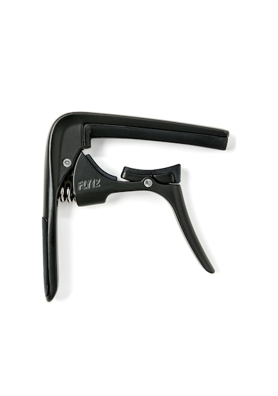 Jim Dunlop 66cbk Trigger 12 Telli Akustik Fly Capo Siyah