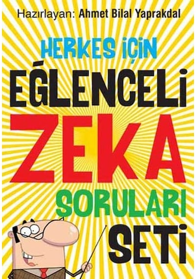 Herkes İçin Eğlenceli Zeka Soruları Seti - Ahmet Bilal Yaprakdal - Uğurböceği