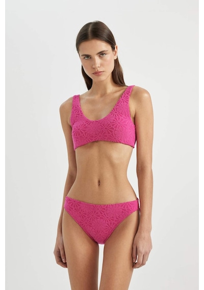 DeFacto Regular Fit Çiçekli Bikini Altı-Fall in Love B6902AX24SMPN615