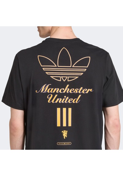 adidas Manchester United Terrace Icons Graphic Erkek Siyah T Shirt Jn2919 Siyah