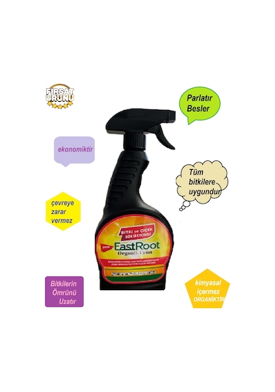 Çiçek Costuran Yaprak Besleyici Sprey 750ML Parlatıcı. Koruyucu