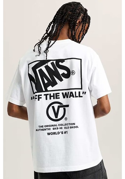Vans Stacked Erkek Tişört BEYAZ