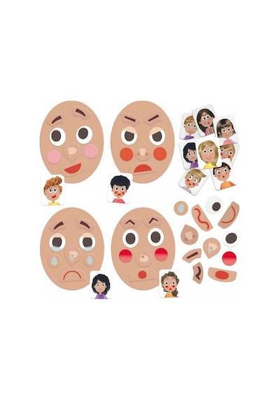 Headu Funny Faces (3-6 Yaş) Mu28009